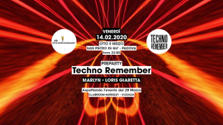 Techno Remember x OTTO E MEZZO - Official Preparty -