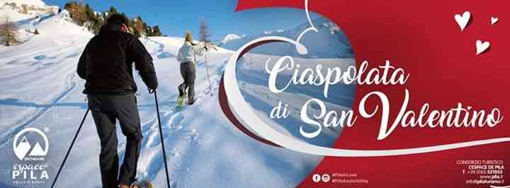 Ciaspolata di San Valentino_Pila Valle d'Aosta