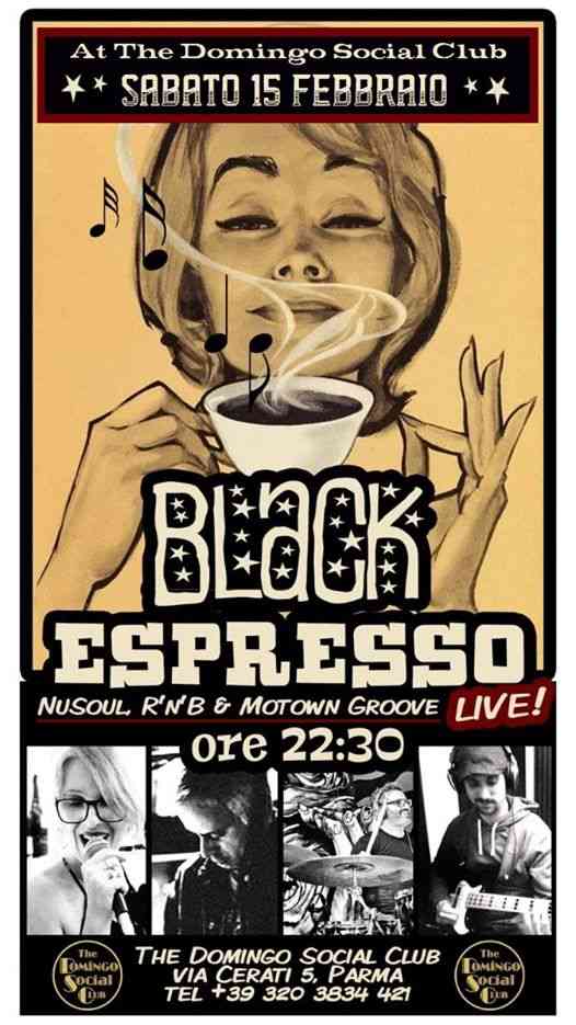 Black espresso
