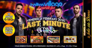 LAST MINUTE band 10th Anniversary - Ven 21.02 - L'Altro Village