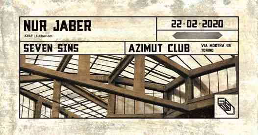 GENAU pres. Nur Jaber (OSF / LEB) + Seven Sins at Azimut Club