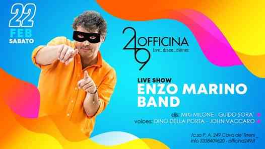 Officina249 Sab22/2 live Enzo Marino band-Disco-3358409620 Enzo