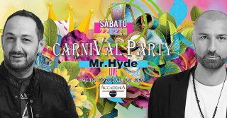 Sab22/2 Carnival Party con Mr. Hyde Live&Disco @Accademia