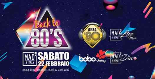 Back to the 80's - Area80 / Bobo Dj