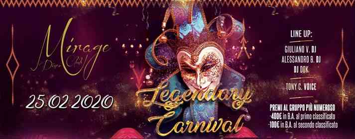 Mirage Disco Club - Legendary Carnival 25.02.20