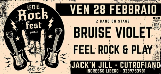 UDE ROCK FEST part 2: Feel Rock & Play e Bruise Violet