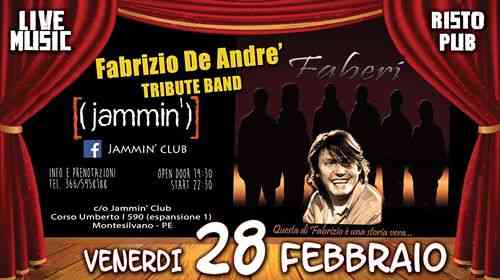 Fabrizio De André Night - Faberi Show@Jammin Club