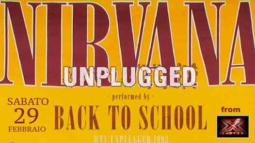 MTV '93 Nirvana Unplugged tribute show