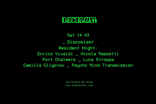 Discosizer _ Resident Night