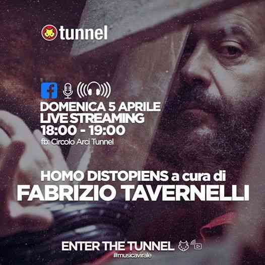 Fabrizio Tavernelli in: Homo Distopiens live show