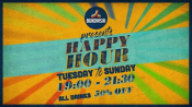 Happy Hour-All Drinks 50% OFF