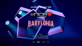 Saturday 25 July | Babylonia party at Nice Disco