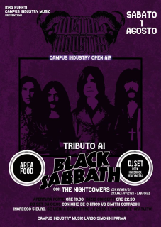 The Nightcomers (Tributo Black Sabbath) + Dj Set Dimo vs Mike