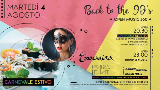 Martedì 4 Agosto-Back To The 90’s “Summertime"