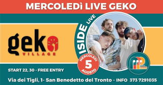 Iside live GEKO - Ingresso gratuito