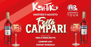 Festa Campari \\ official tour kontiki restaurant