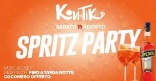Spritz party \\ disco animazione e cocomero gratis kontiki beach