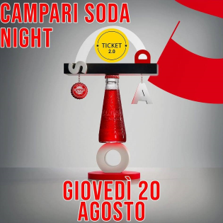 Giovedì • Campari Soda Night • Ticket 2.0
