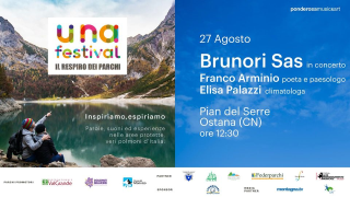Una Festival - Il respiro dei parchi (Brunori Sas, Franco Arminio, Elisa Palazzi)