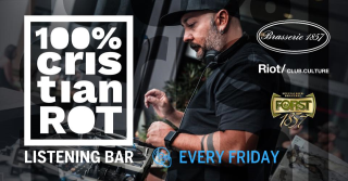 100% Cristian Rot - listening bar - open air