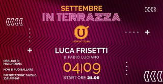 I Venerdì Ultrabeat + Luca Frisetti - Settembre in Terrazza