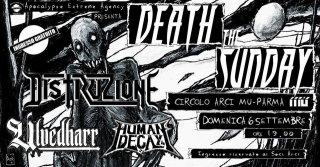 DEATH The Sunday LIVE: Distruzione, Ulvedharr, Human Decay