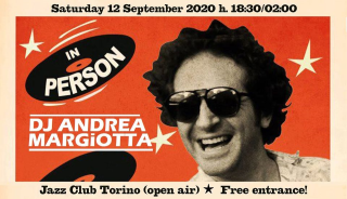 DJ Andrea Margiotta - JCT (open air) - Sabato 12 settembre 2020