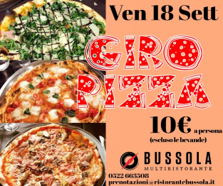 Giro Pizza in Bussola