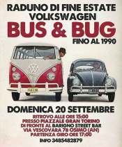 Bus&bug 1' raduno di fine estate VW