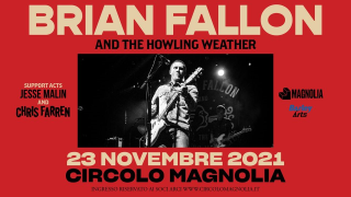 Brian Fallon and the Howling Weather live in Milan
