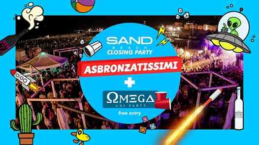 Asbronzatissimi + Omega • Closing Party SAND Beach Sottomarina