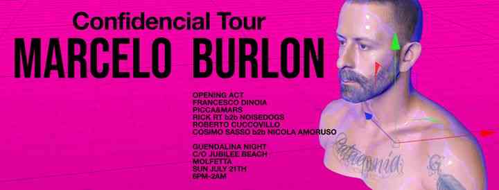 Marcelo Burlon - Confidential Tour x Guendalina Night