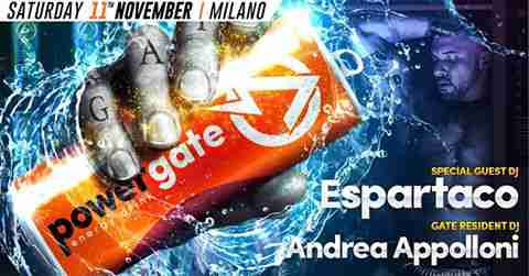 POWER GATE - Saturday 11th November - Track Milano