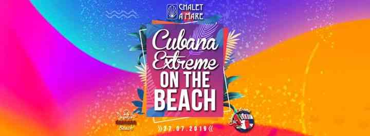 Cubana Extreme on the beach