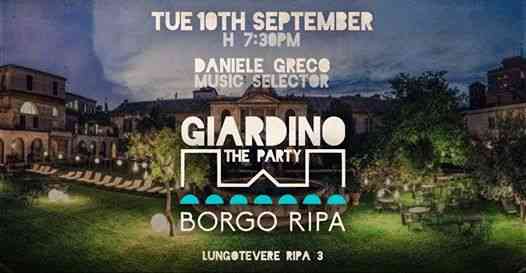 Giardino The Party at Borgo Ripa | 10.9.19