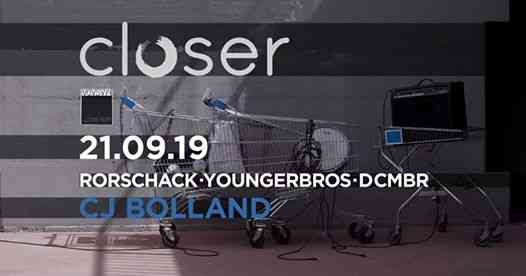 Closer Season Start /// CJ Bolland