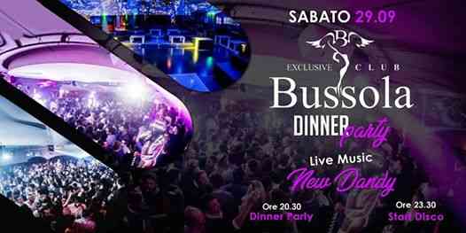 BUSSOLA CLUB | Dinner Party Show (Live Music)