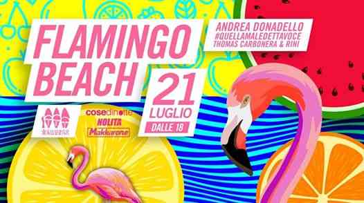 Dom 21.07 | Chiosco Rossini - Flamingo Beach w/ Andrea Donadello