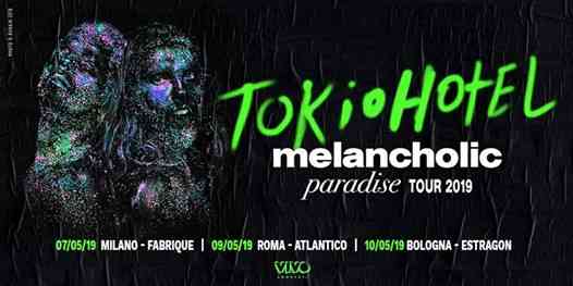 Tokio Hotel - Metanchonic Paradise Tour 2019 - AtlanticoLive