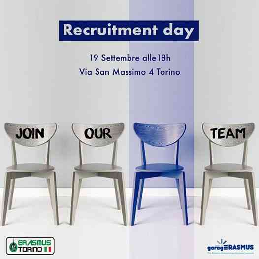 Giovedi 19 Settembre Recruitment Day