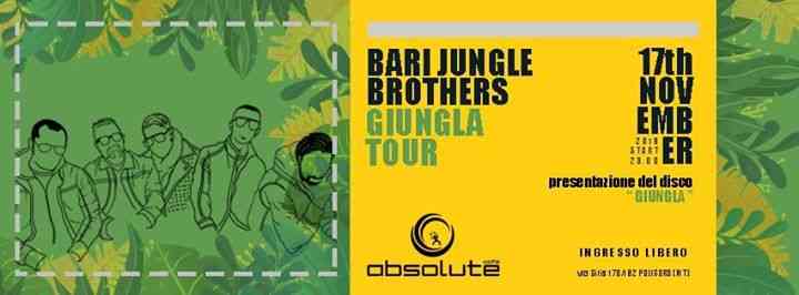 Bari Jungle Brothers Showcase Live at Absolute Cafè
