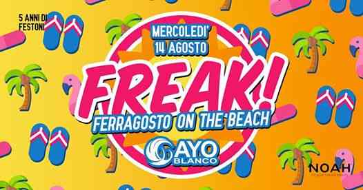 Freak! on the Beach at Cayo Blanco Sottomarina
