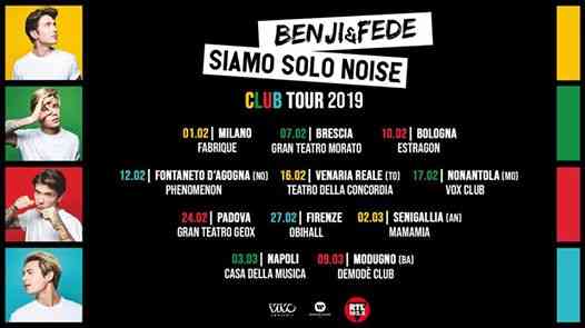 Benji & Fede in concerto a Firenze