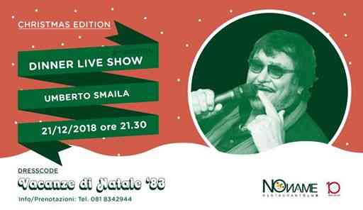 Dinner live show ll edition con Umberto Smaila