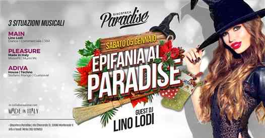 Epifania al Paradise 2019 • Discoteca Paradise