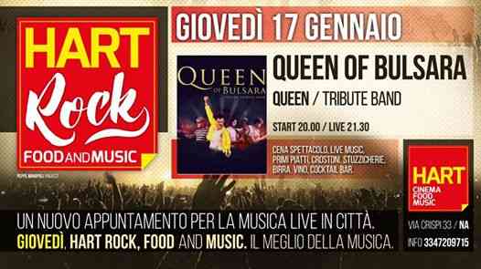 Queen of Bulsara Live At Hart Rock - Napoli