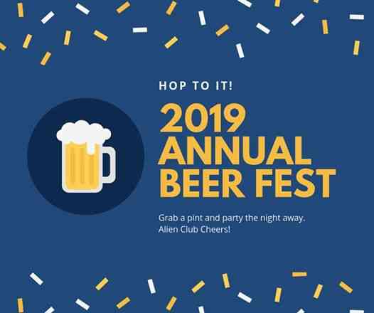 2019 Annual Beer Fest