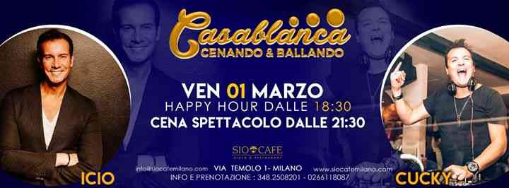 Casablanca Cenando Ballando - Sio Cafe