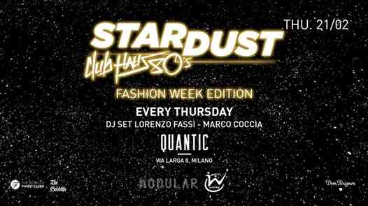 Stardust hosted by Modular & Where Fashion Week