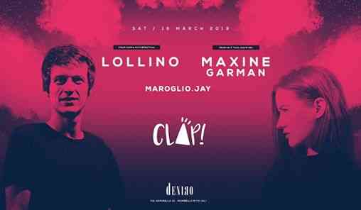 Clap! pres.: Lollino + Maxine Garman